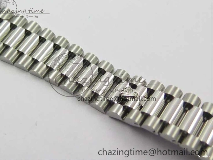 President Best Dial 36 Edition Bp Silver Maker 128239 Bracelet Day-Date SS on 0930